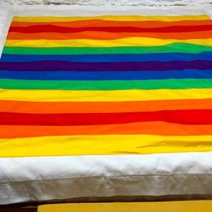 Rainbow Fabric Banner